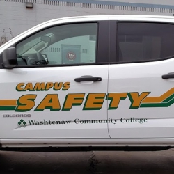 Washtenaw Community College Campus Safety Truck Graphics
