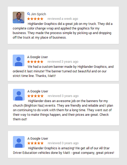 Testimonials